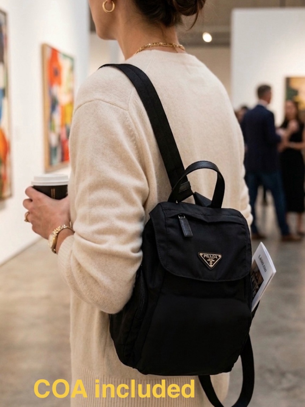 Prada Tessuto Mini Backpack